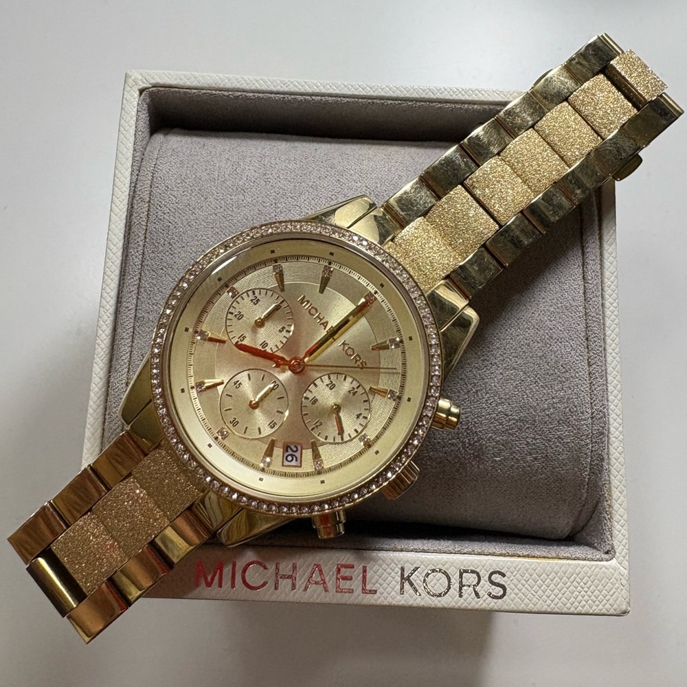 Gold Michael Kors Watch